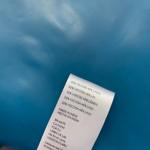 Free People Linen  Blend Mirella Cinched Shorts Olive Green Size Small - Picture 8 of 8